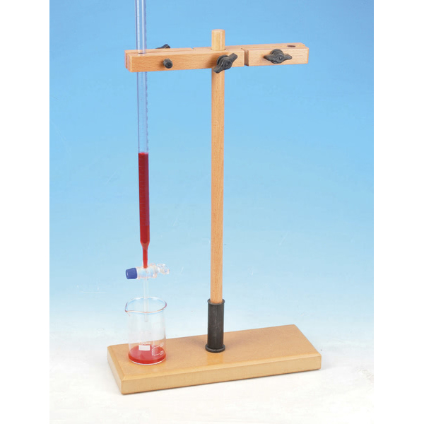 Double Hard Wood Burette Stand