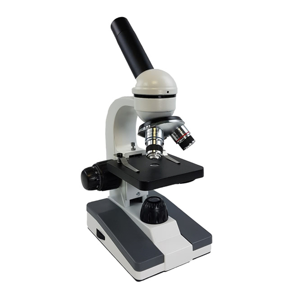 Monocular Biological Microscope, 400x, LED