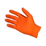 Gloves, Nitrile, Orange